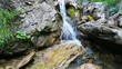 Cascade sauvage d'eau fraiche