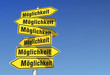 Illustration: Entdecke die Möglichkeiten Entdecke die Möglichkeiten