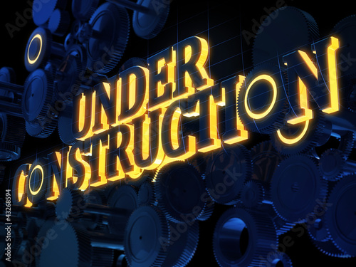 Illustration: Seite im Aufbau / Site under construction 3D Seite im Aufbau / Site under construction 3D