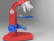 Illustration: Microscope isolated Microscope isolated