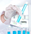 Close up of laboratory treatment