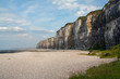 Les falaises à Saint Valéry en Caux