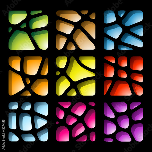Illustration: Colorful Paper Cutouts Colorful Paper Cutouts
