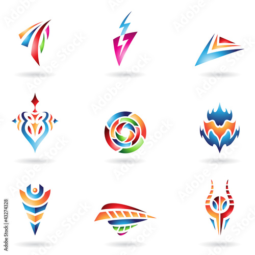 Illustration: Various Abstract Shapes and Lines Various Abstract Shapes and Lines
