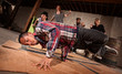 Photo: Man Spins on Hand Man Spins on Hand