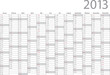 Kalender , Jahresplaner 2013