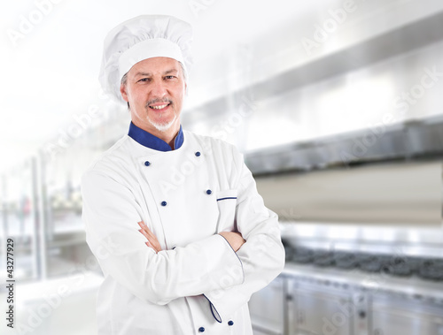 Foto: Chef in a kitchen Chef in a kitchen