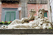 Naples - Detail of Historic centre of Naples, Italy.