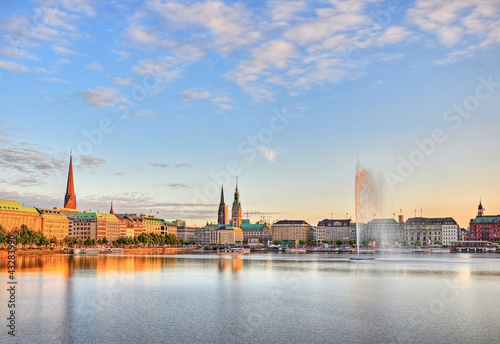 Photo: Hamburg Binnenalster Hamburg Binnenalster