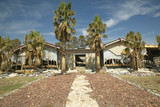 Photo: Palm tree walkway leads to house destroyed by Hurricane Ivan in Pensacola Florida Palm tree walkway leads to house destroyed by Hurricane Ivan in Pensacola Florida