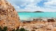 mediterranean Balearic beach view in Formentera