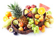 Variety of Fruits in a Basket