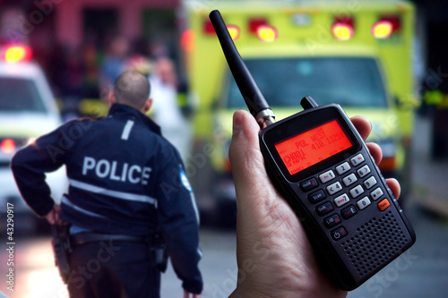 Photo: Police scanner Police scanner