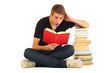 Mann beim lesen 23.07.12