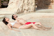 Summer relax and sunbath
