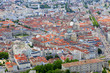 Centre ville de Grenoble vu de haut