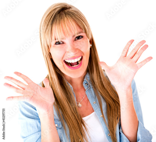 Foto: Surprised woman Surprised woman
