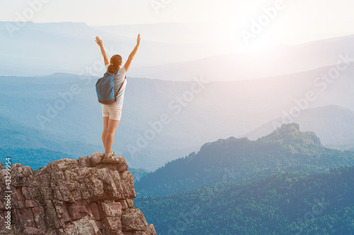 Photo: woman hiking woman hiking