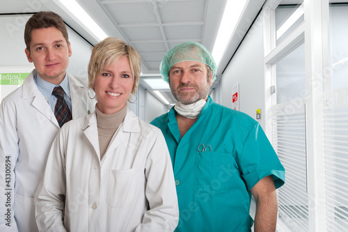 Photo: Reassuring medical team Reassuring medical team