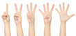 Hand make number collection