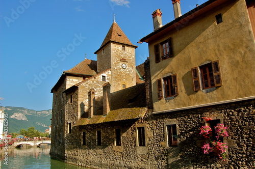 Photo: Palais de l'isle et ses canaux, Annecy Palais de l'isle et ses canaux, Annecy