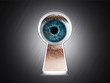 eye and  keyhole