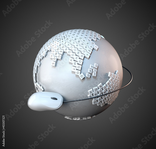 Illustration: internet concept internet concept