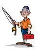 fishing man