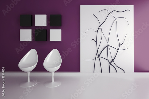 Illustration: Modern Design Lounge Chair | Interior Architecture Modern Design Lounge Chair | Interior Architecture