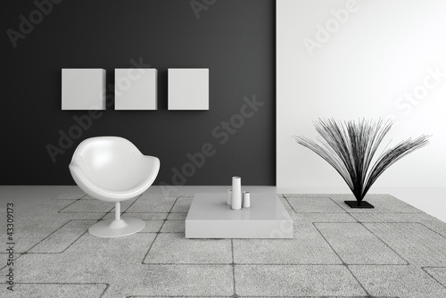 Illustration: Modern Design Lounge Chair | Interior Architecture Modern Design Lounge Chair | Interior Architecture
