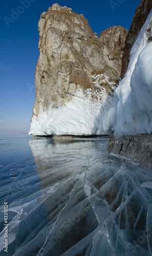 Photo: Лед на Байкале весной The Baikal ice in the spring Лед на Байкале весной The Baikal ice in the spring