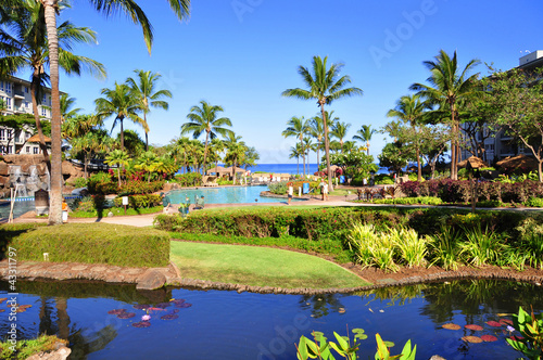 Photo: View from luxury hotel, Kaanapali, Maui, Hawaii View from luxury hotel, Kaanapali, Maui, Hawaii