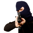 Photo of terrorist with gun