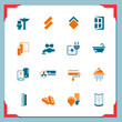 Vector: Home renovation icons | In a frame series Home renovation icons | In a frame series
