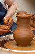 Potter at work