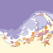 Вектор: Shells and starfishes on sand background Shells and starfishes on sand background