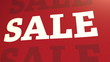 Video: Sale flag, seamless loop. Sale flag, seamless loop.