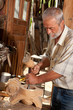 Carpenter at work