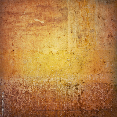 Photo: Brown grungy wall Brown grungy wall