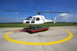 Einsatzbereiter Hubschrauber