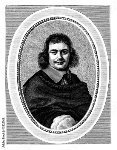 Illustration: Portrait : Man - 17th century Portrait : Man - 17th century