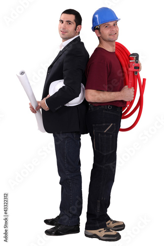 Photo: He has my back He has my back