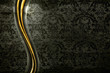 Black Luxury Background, old-style