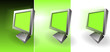The three monitors