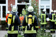 Feuerwehr unter Atemschutz
