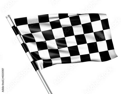 Illustration: fahne race fahne race