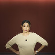 Black businesswoman with hands on hips