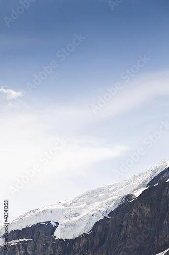 Photo: Blue sky over Snow Dome Blue sky over Snow Dome