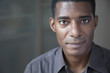 Smiling Black businessman