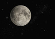 Moon in space